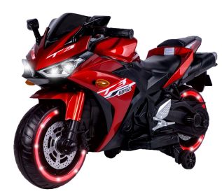 kids motorcycle 12V motorcycle for kids 3 4 5 6 years Boys Girls 12v7ah kids motorcycle ride on toy with Training Wheels/manual throttle/ drive b
